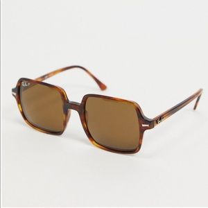 Rayban Oversized Square Sunglasses